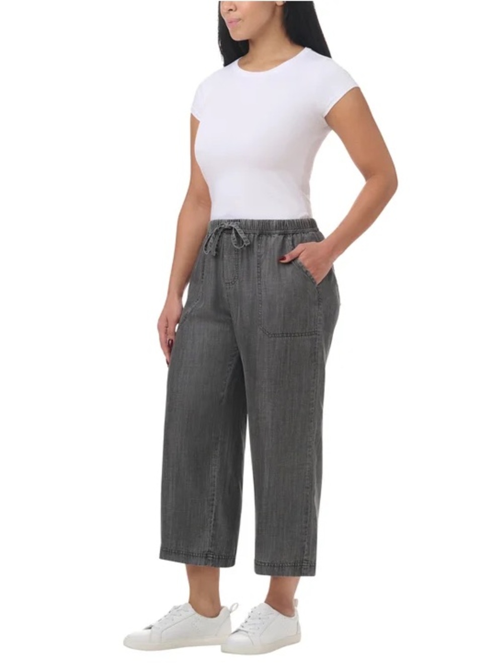 Splendid Women's Wide Leg Crop Pant